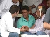 Video : Rahul Gandhi Reaches Out To Family Of Dalit Thrashed In Gujarat