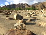 In Ladakh,  Art On The Rocks