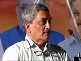 Video : Pakistan Approached Us To Stop Firing On Border: Defence Minister Manohar Parrikar