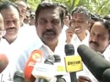 Video : E Palanisamy, Elected Leader Of AIADMK, Makes Big Move