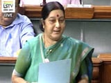 Video : A Warm Lok Sabha Welcome For Sushma Swaraj And Her 'Powerful Voice'