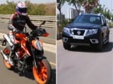 Video : 2017 Nissan Terrano, KTM Duke 390, Shell Concept Car And BS3 Ban
