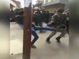 Video : Jawan, Slapped And Kicked By Mob In Srinagar, Calmly Walks On In Video