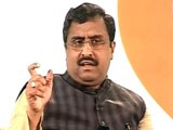 Video : 'Can't Talk With Stones In Hand': BJP's Ram Madhav On Kashmir