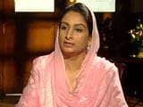 Video : Harsimrat Badal To NDTV: 'Pak-Connected Family Staying In Punjab Chief Minister's House'