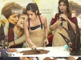 Kriti Sanon Makes Chocolates To Promote Raabta 