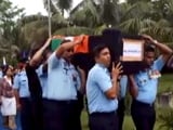 Video : विंग कमांडर मनदीप सिंह ढिल्लन को आख़िरी विदाई