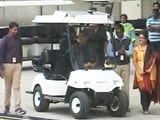 Video : Vishal Sikka Arrives In Driverless Cart, Offers Glimpse Into Infosys' New Plans