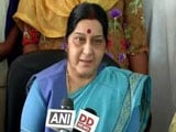 Video : 39 Indians, Missing In Iraq, Likely Jailed In Badush: Sushma Swaraj