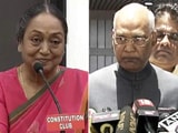 Videos : राष्ट्रपति चुनाव के लिए वोटिंग, रामनाथ कोविंद और मीरा कुमार के बीच मुकाबला