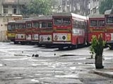 Video : BEST Buses Go Off Mumbai Roads As Workers Strike Over Salaries