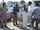 Video : Aircraft Door Crashes Into Telangana Home, Narrow Escape For Worker