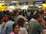 Video : Long Immigration Queues At Delhi Airport As Home, Aviation Ministry Spar