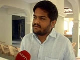 Video : Will Support Congress, Says Hardik Patel, Amid Allegations of Sell-Out