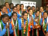 Indian Women's Team Receive Grand Welcome After Asia Cup Hockey Triumph
