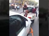 Video : Mumbai Police Tow Car With Woman Breastfeeding Her Baby Still Inside