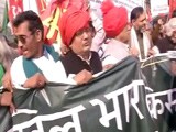 Video : रामलीला मैदान से संसद मार्ग तक किसानों का विरोध मार्च