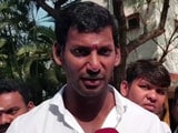 Video : Actor Vishal Says Not Racing Rajinikanth, Kamal Haasan On Politics