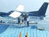 Video : PM Modi's Seaplane Ride On Sabarmati On Last Day Of Gujarat Campaign