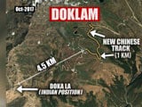 Video : In Doklam, Chinese Built New Roads In Last 2 Months, Show Satellite Pics
