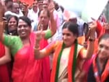 Video : Karnataka BJP Workers Celebrate Party's Victory In Gujarat, Himachal