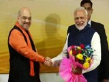 Video : PM Modi, Amit Shah Join Celebrations At BJP HQ