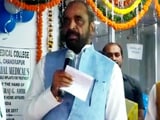 Video : "Join Naxals, We'll Shoot You," Union Minister Hansraj Ahir Tells Doctors Absent From Event