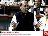 Video : Those Missed In Assam's Citizen Register Will Be Included, Says Rajnath Singh