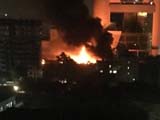 Video : Massive Fire At Mumbai's Cinevista Studio, 2 Serials Were Being Shot