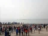 Video : Boat With 40 School Children Capsizes In Maharashtra's Dahanu