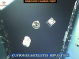 Video : Watch: At 27,000 Km/h, ISRO's Rocket Drops 31 Satellites In Orbit