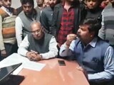 Video : BJP नेता ने एसपी को हड़काया