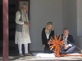 Video : After 8-km Roadshow, PM Modi, Netanyahu At Gandhi's Ashram