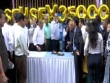 Video : Sensex Conquers 35,000, Nifty Hits 10,800 As Records Tumble