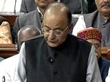 Video : Watch: Arun Jaitley's Full Speech Presenting Union Budget 2018