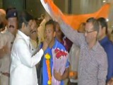 India Under-19 Team Arrive In Mumbai After World Cup Triumph