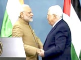 Video : India Hopes To See Independent Palestine State Soon, Says PM