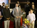 Video : Canada PM Justin Trudeau Welcomed In Dehi