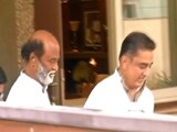 Video : Kamal Haasan Meets Rajinikanth Ahead Of Political Tour, Triggers Fan Frenzy