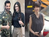 Video : ​​Celeb Spotting! John Abraham, Diana Penty & Kalki Koechlin At Mehboob Studios