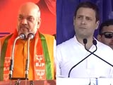 Video : In Karnataka, Amit Shah, Rahul Gandhi Face Off With Parallel Campaigns