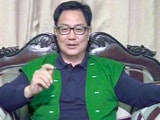 Video : On 'Skip Dalai Lama Events' Report, Kiren Rijiju Declines Comment