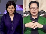 Video : Exclusive: BJP Confident Of Sweeping The Northeast, Kiren Rijiju Tells NDTV