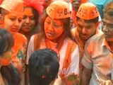 Video : त्रिपुरा में BJP की जीत की होली