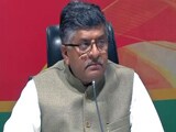 Video : Congress Is Anti-Reform, Says Minister Ravi Shankar Prasad