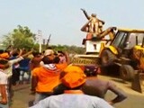 Video : Lenin's Statue Razed To The Ground, Three Arrested For Violence In Tripura
