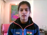 Video : Wasn't Scared Of The Rivals: Shooter Manu Bhaker After Winning World Cup Gold