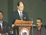 Video : Neiphiu Rio Takes Oath As Nagaland Chief Minister
