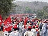 Video : Demanding Loan Waiver, 25,000 Farmers On March Towards Mumbai