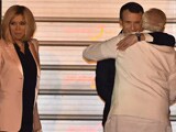 Video : France's Emmanuel Macron In India, Gets PM Modi's Hug